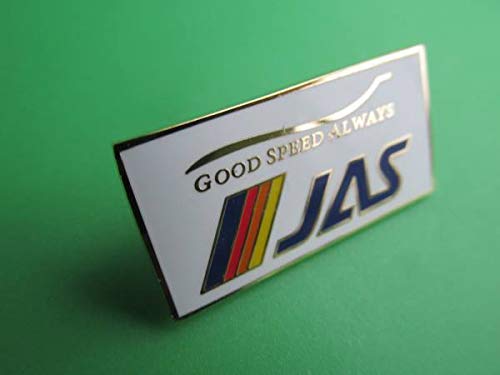 Amazon | JAS 日本エアシステム ピン バッジ JAL 日本航空 Good Speed